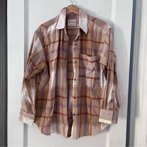 Abercrombie Oversized Flannel, Medium